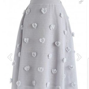 Flowered skirt